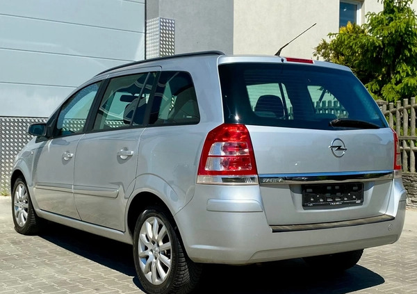 Opel Zafira cena 15900 przebieg: 257000, rok produkcji 2008 z Pisz małe 191